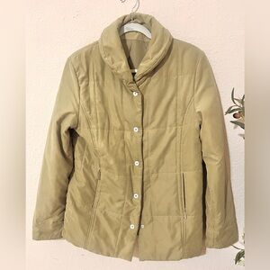 AND Women's Olive Puffer Jacket